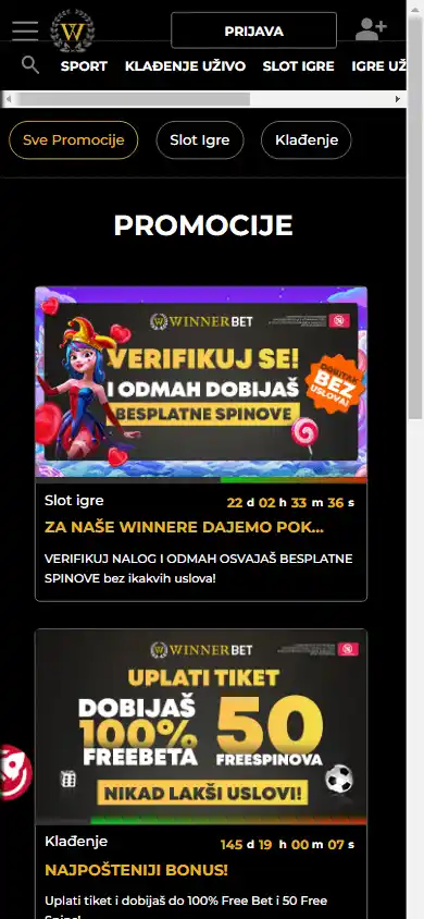 Winner Bet Casino screenshot 6