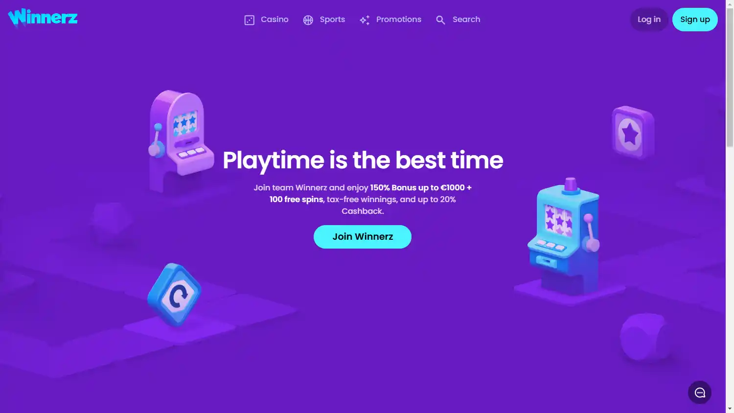 Winnerz Casino screenshot 1