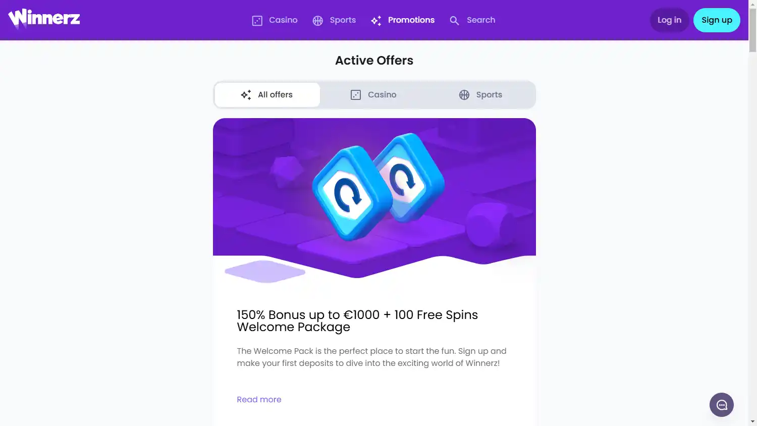 Winnerz Casino screenshot 3