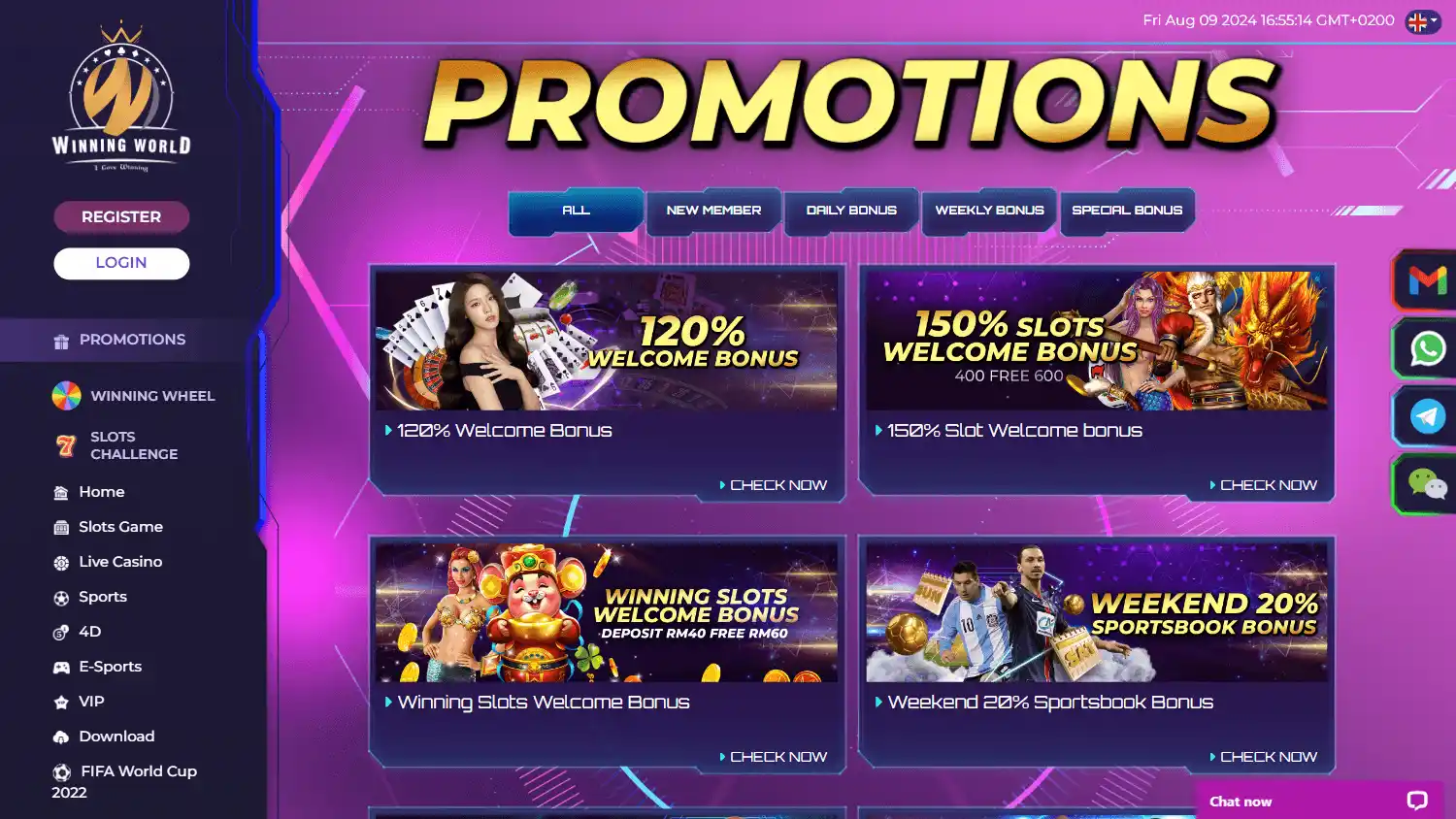 Winning World Casino screenshot 3