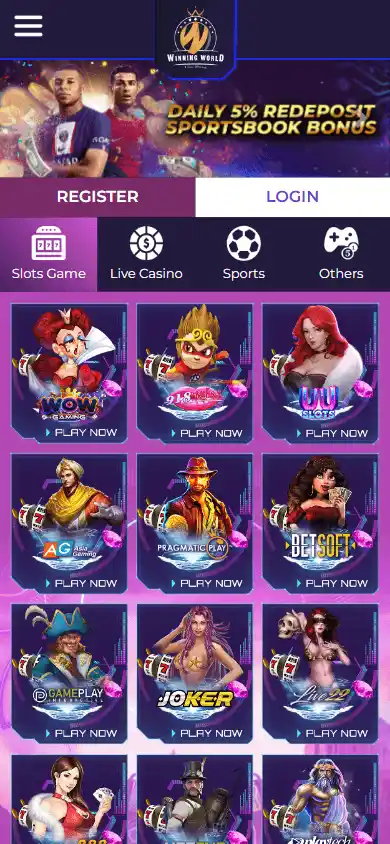Winning World Casino screenshot 4