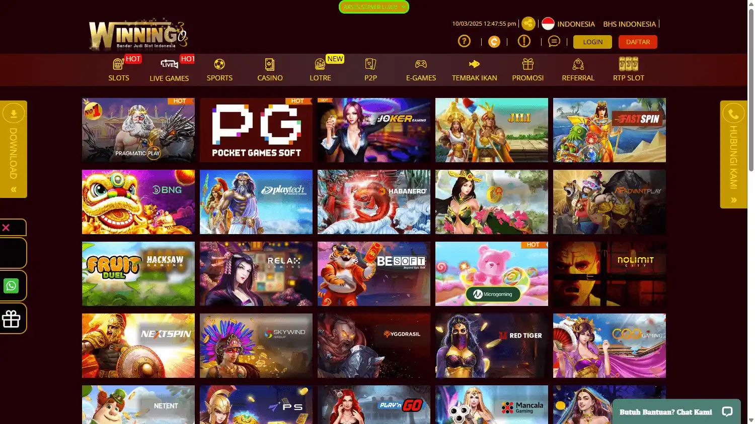 Winning303 Casino screenshot 2
