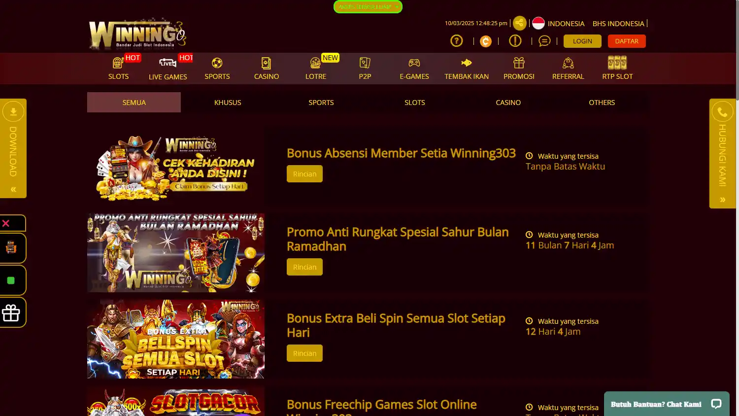 Winning303 Casino screenshot 3