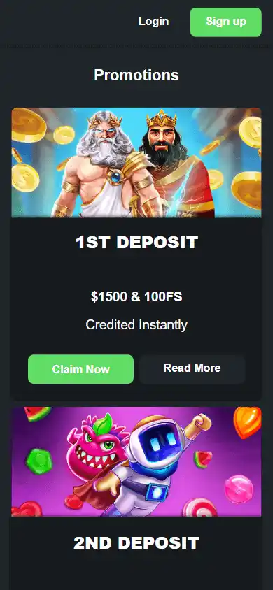 Winningz Casino screenshot 5
