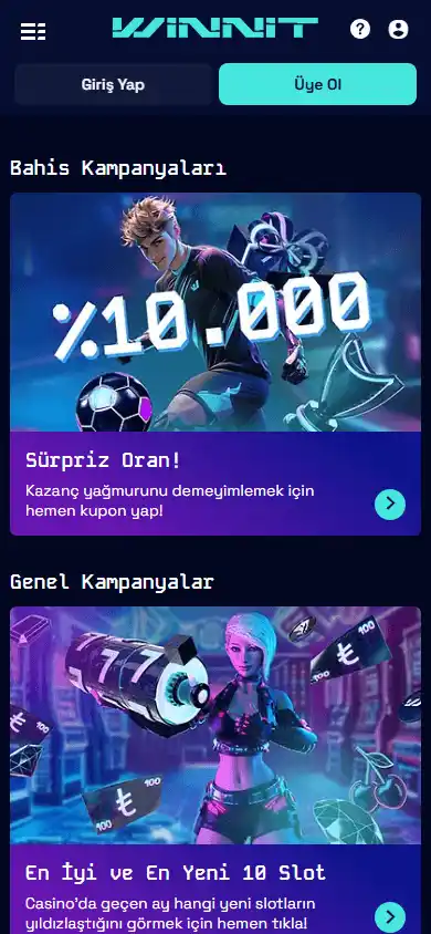 Winnit Casino screenshot 6