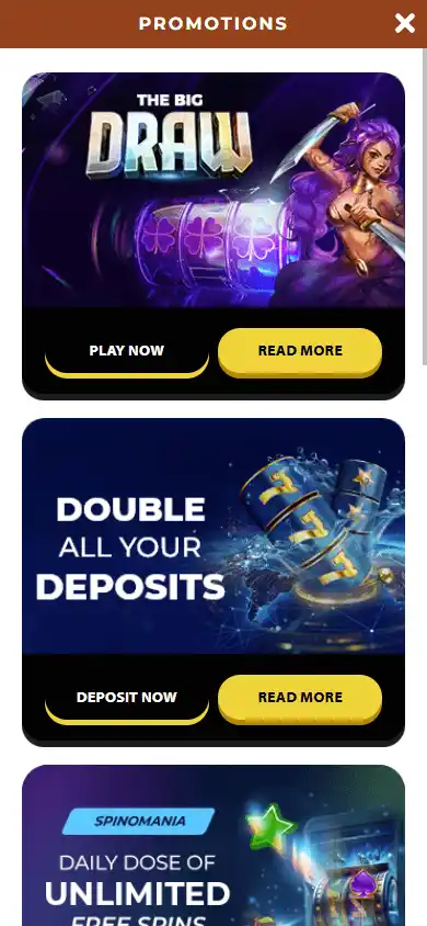 Winorama Casino screenshot 4