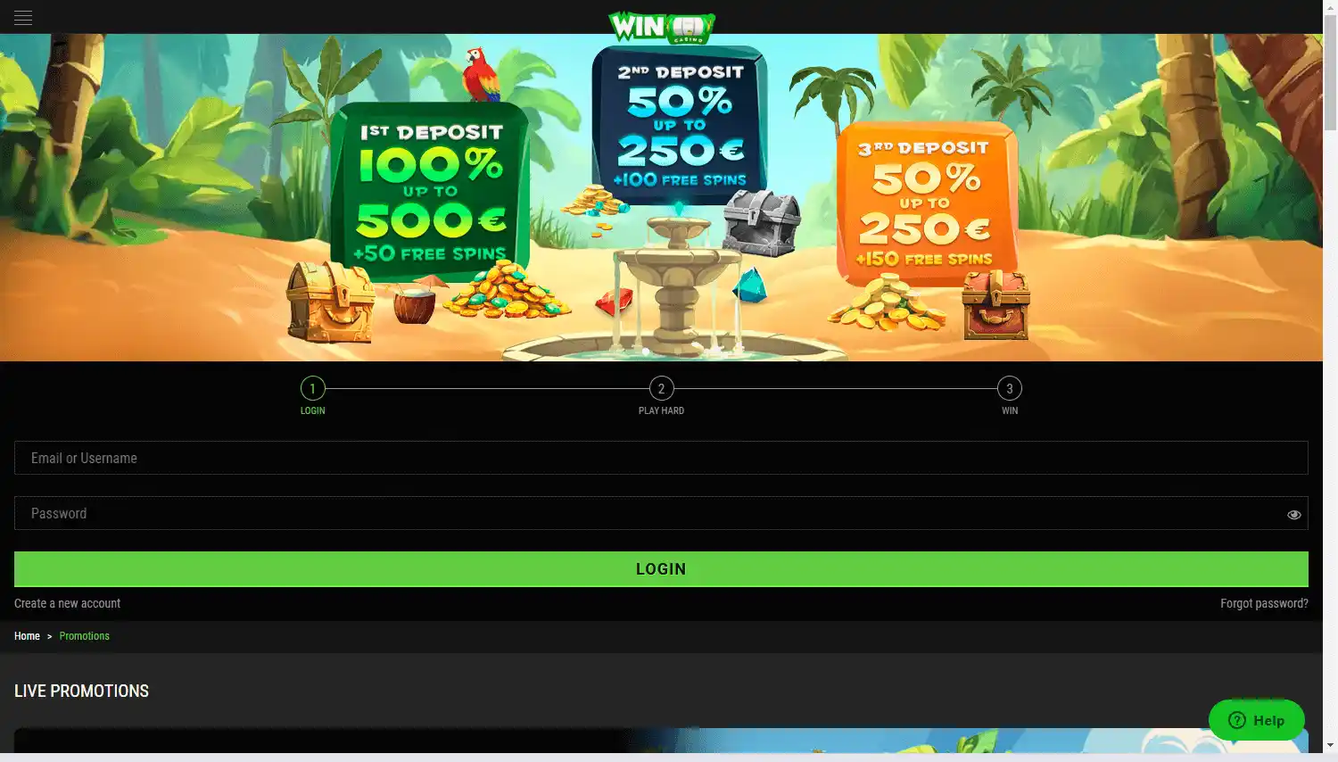 WinOui Casino screenshot 3