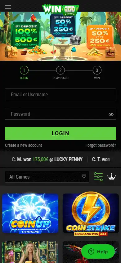 WinOui Casino screenshot 5