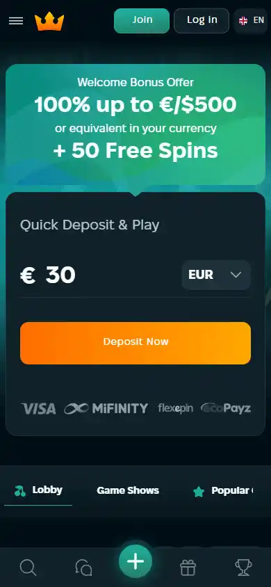 Wins Royal Casino screenshot 4