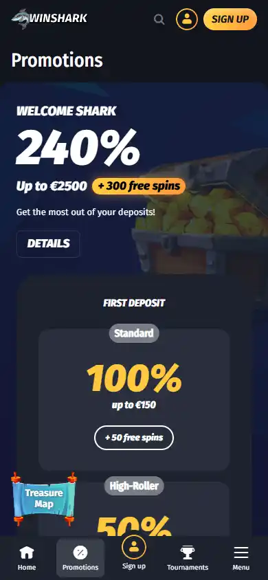 Winshark Casino screenshot 6