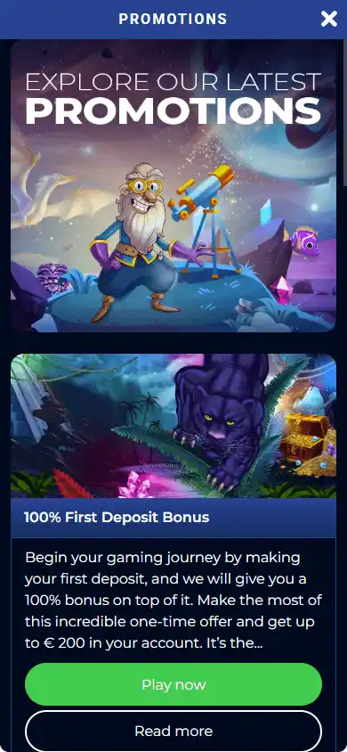 WinsPark Casino screenshot 4