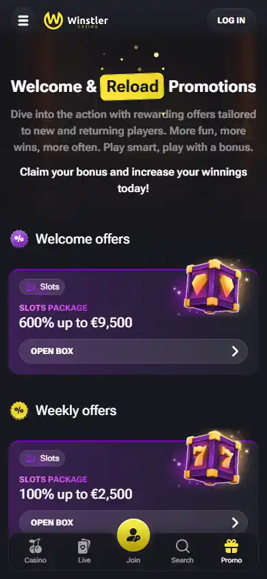 Winstler Casino screenshot 6