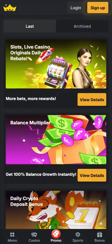 WinTokens Casino screenshot 4