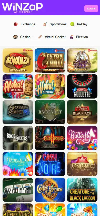 Winzap Casino screenshot 4