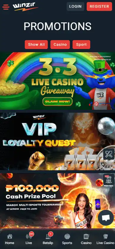 WinZir Casino screenshot 6