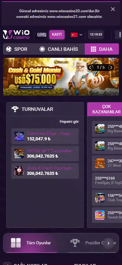 WioCasino screenshot 5