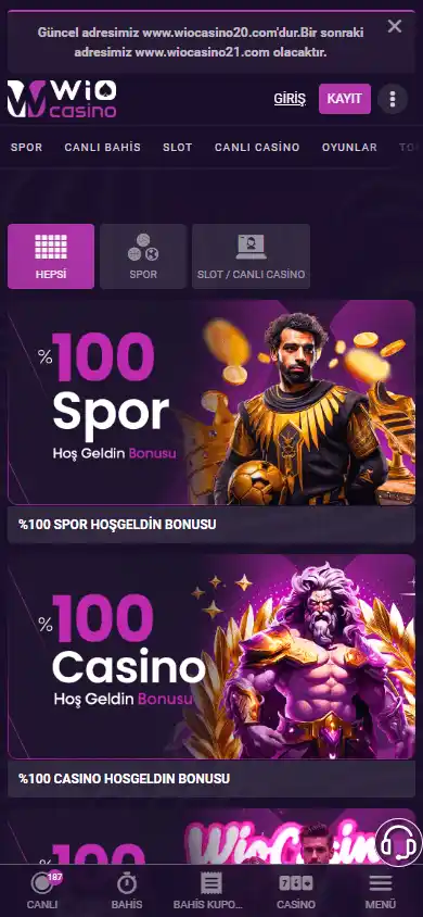 WioCasino screenshot 6