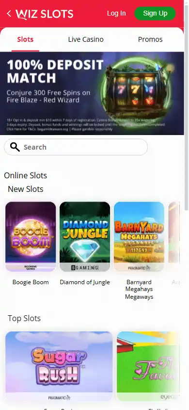 Wiz Slots Casino screenshot 4