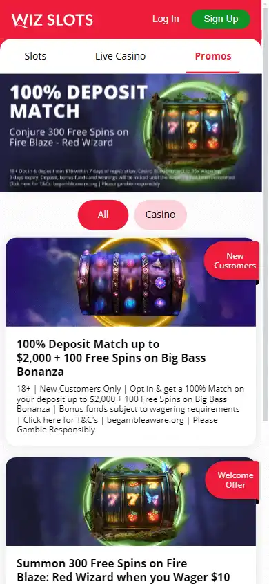 Wiz Slots Casino screenshot 5