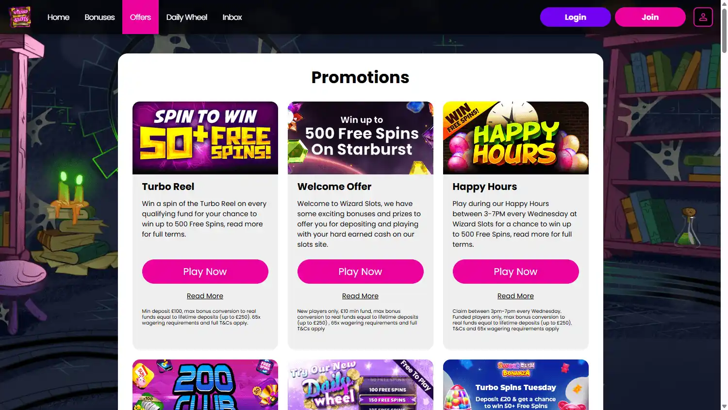Wizard Slots Casino screenshot 3