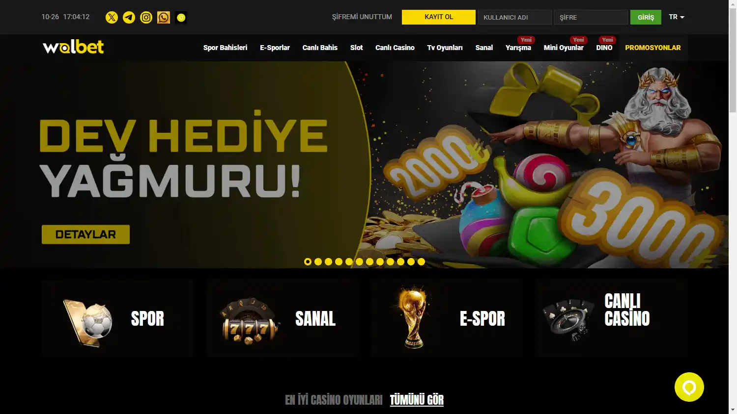WolBet Casino screenshot 1