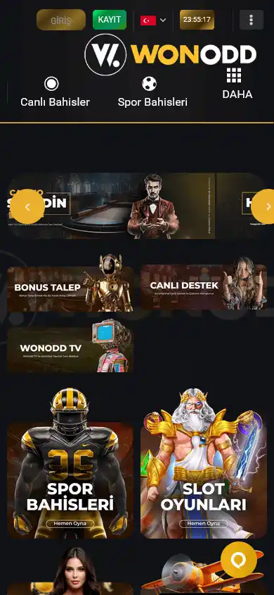Wonodd Casino screenshot 4