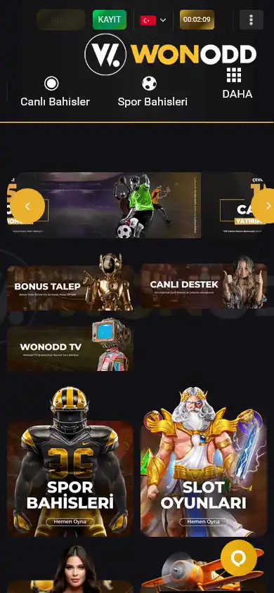 Wonodd Casino screenshot 5