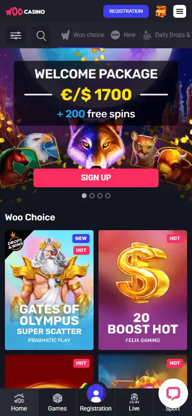 Woocasino screenshot 4