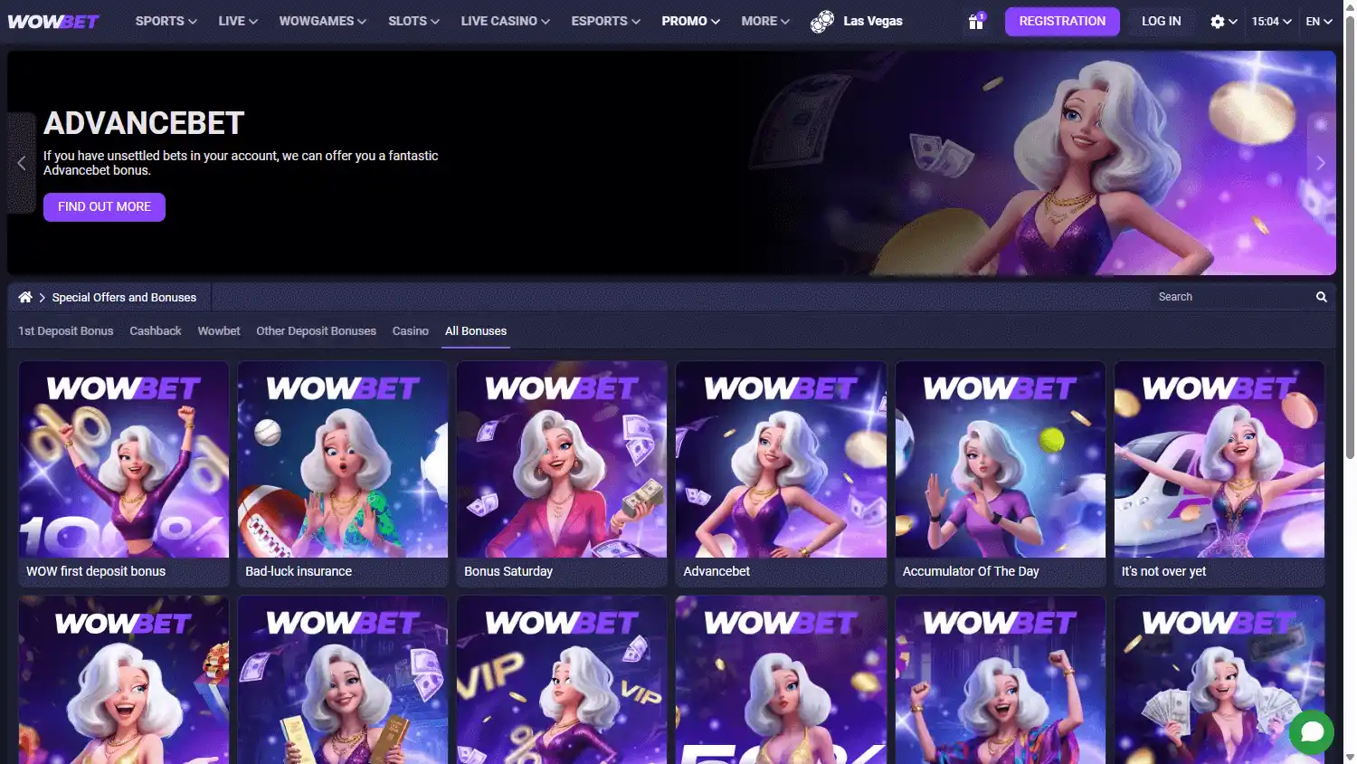 WOWBET Casino screenshot 3