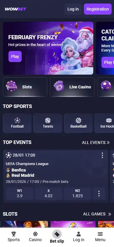 WOWBET Casino screenshot 4