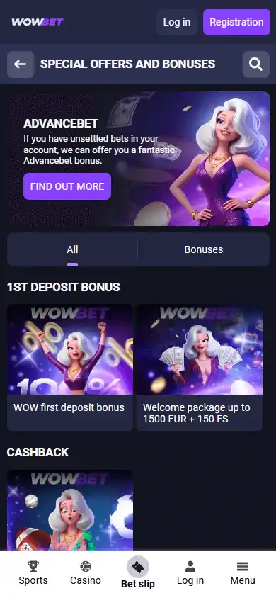 WOWBET Casino screenshot 6