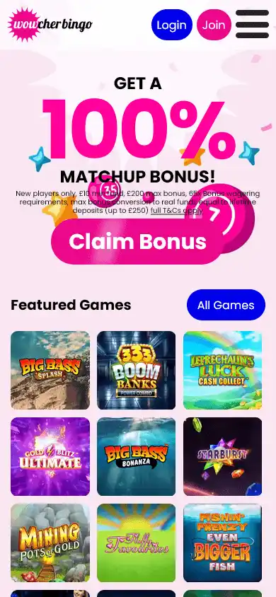 Wowcher Bingo Casino screenshot 4