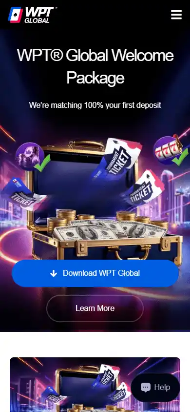 WPT Global Casino screenshot 4