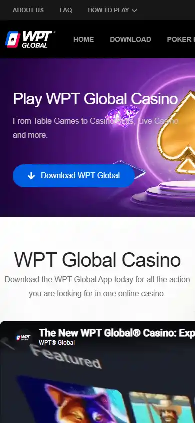WPT Global Casino screenshot 5
