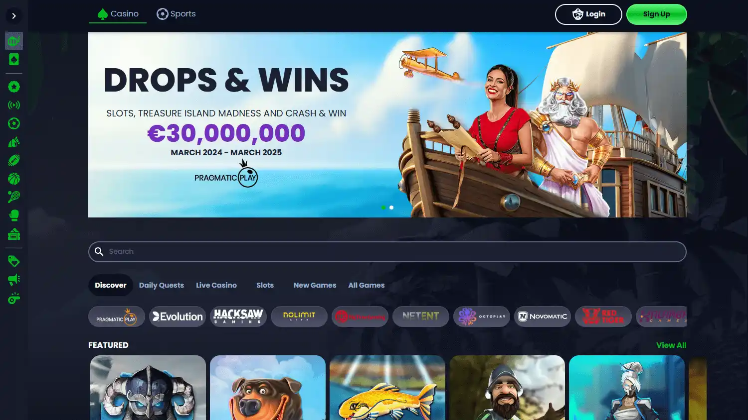 WreckBet Casino screenshot 2