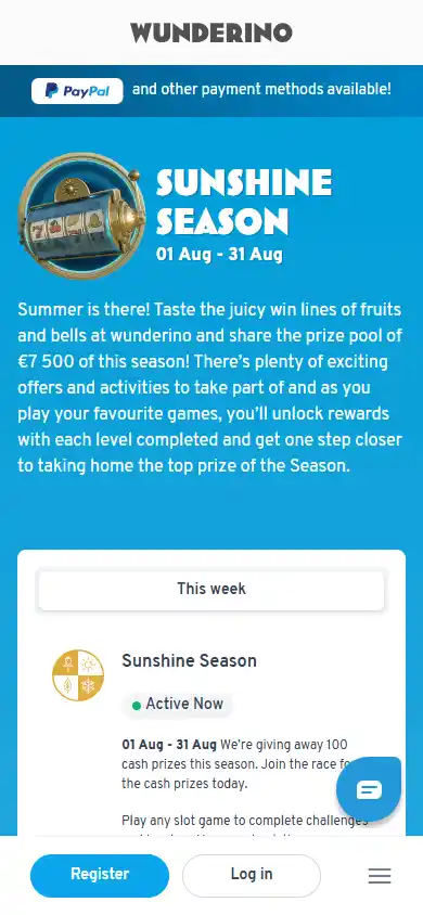 Wunderino Casino screenshot 6