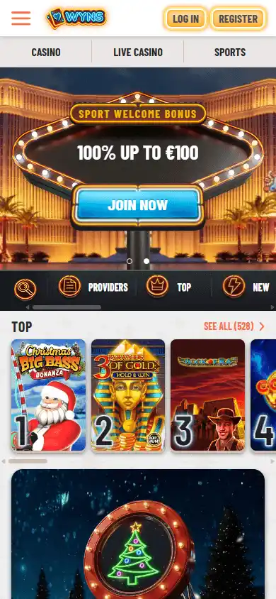 Wyns Casino screenshot 4