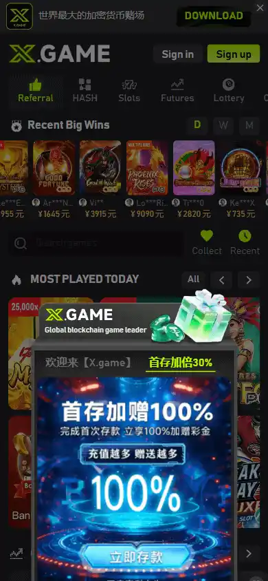 X.GAME Casino screenshot 3