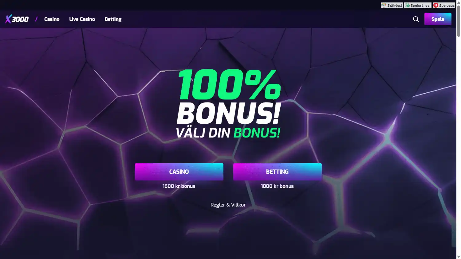 X3000 Casino EE screenshot 2