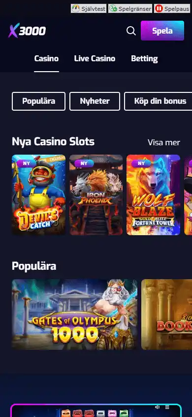 X3000 Casino EE screenshot 5