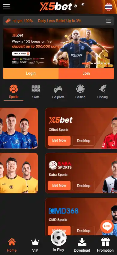 X5bet Casino screenshot 4