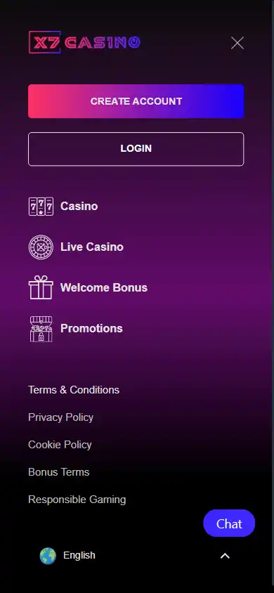 X7 Casino screenshot 4