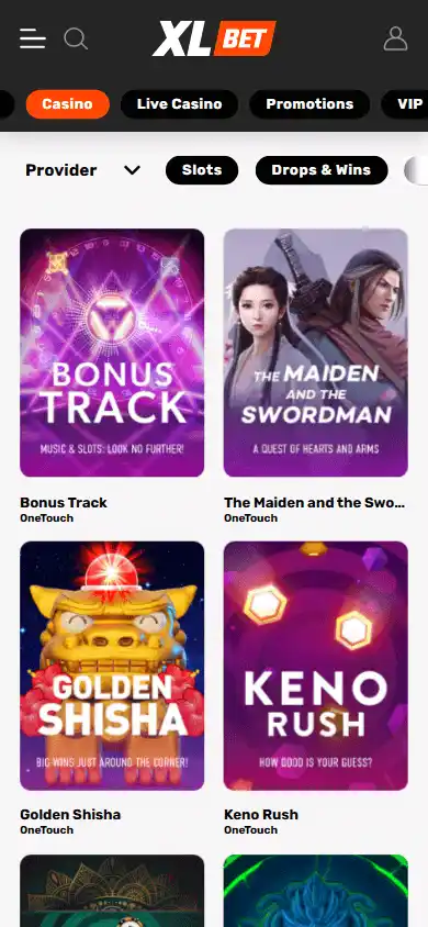 XLBet Casino screenshot 4