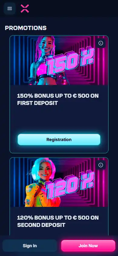 Xon Bet Casino screenshot 6