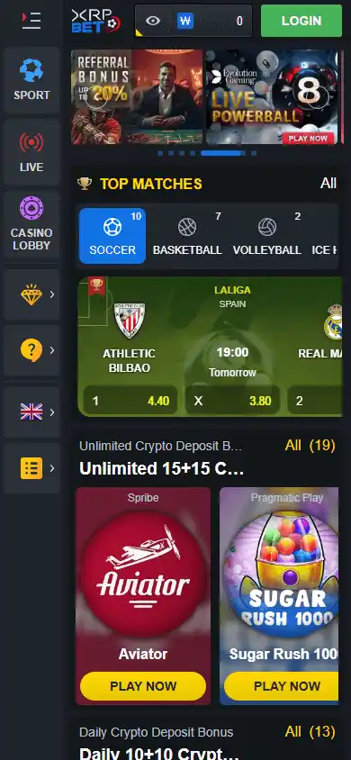 XRP Bet Casino screenshot 4