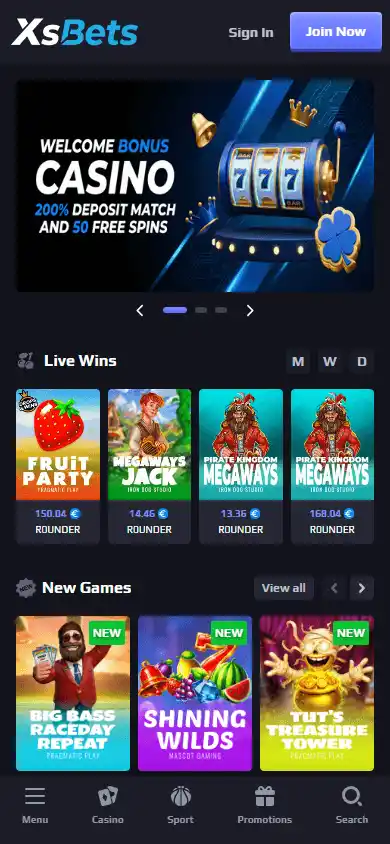 XsBets Casino screenshot 4