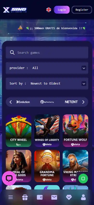 XSINO Casino screenshot 3