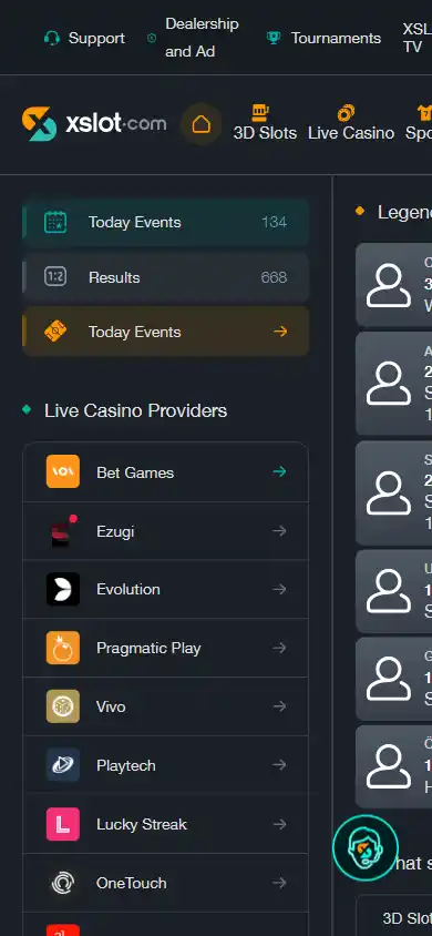 Xslot Casino screenshot 4
