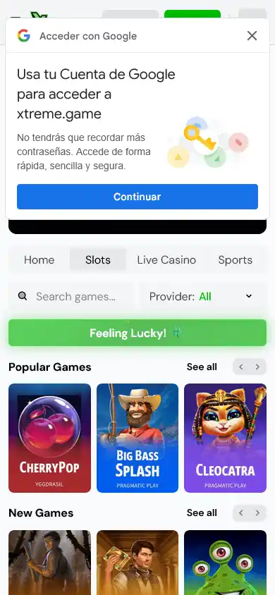 Xtreme Casino screenshot 4