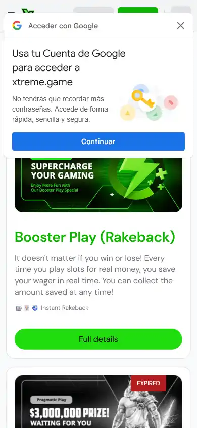 Xtreme Casino screenshot 5
